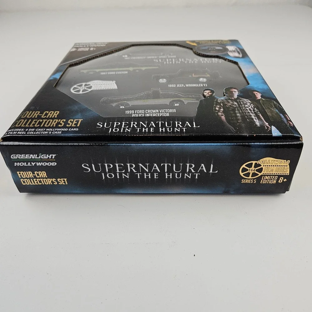 Supernatural Join the Hunt 4 1/64 Scale Cars Collector's Set‎ Greenlight